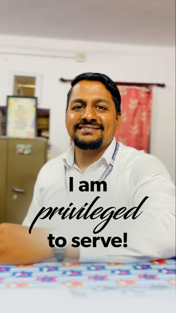Privileged to Serve: Ankit Prem Layall