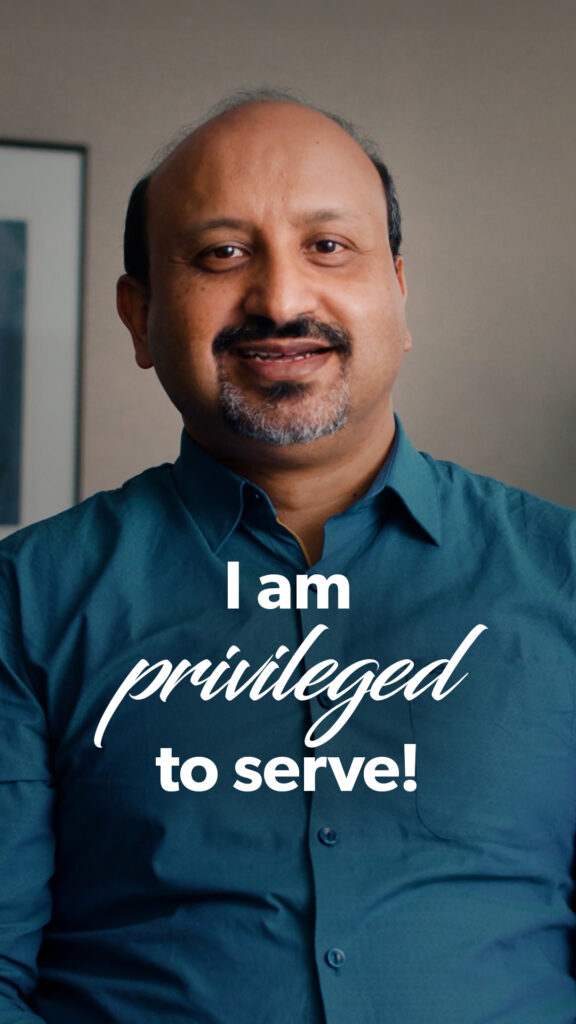 Privileged to Serve: Deepak Singh