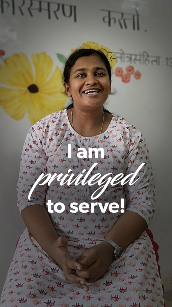 Privileged to Serve: Anna John