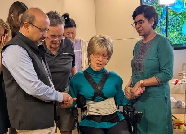 Drs. Deepak & Ashita Singh Meet With Joni & Friends