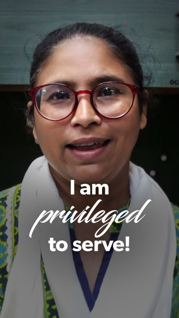 Privileged to Serve: Geeta Yadav