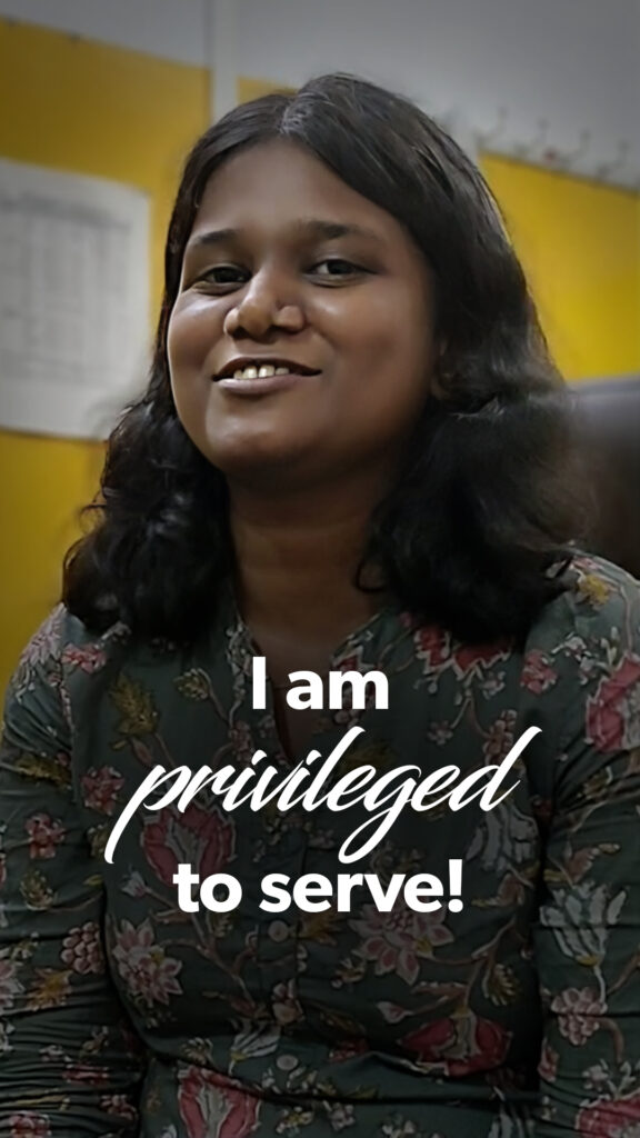 Privileged to Serve: Nissi M
