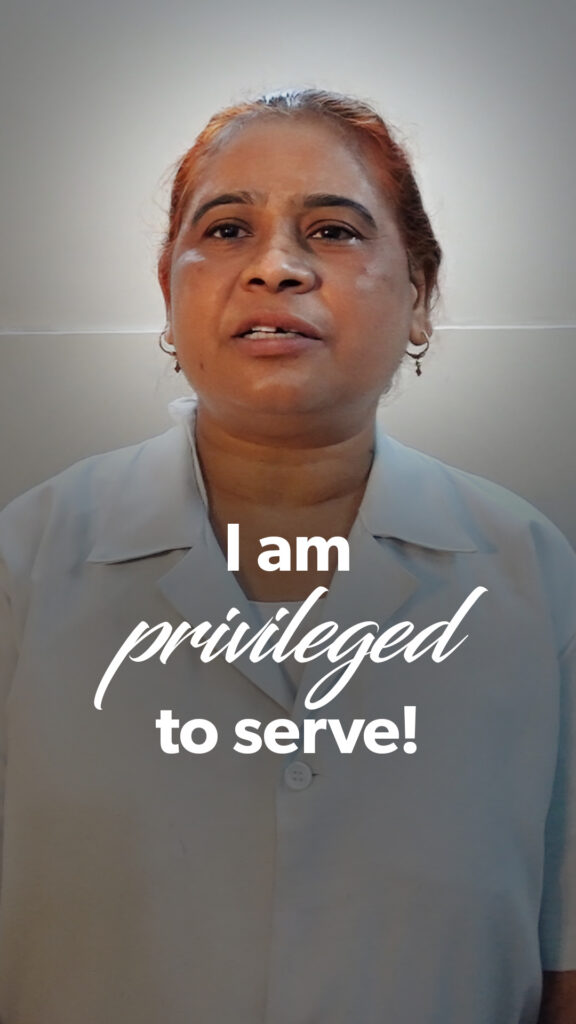 Privileged to Serve: Sahita Masih