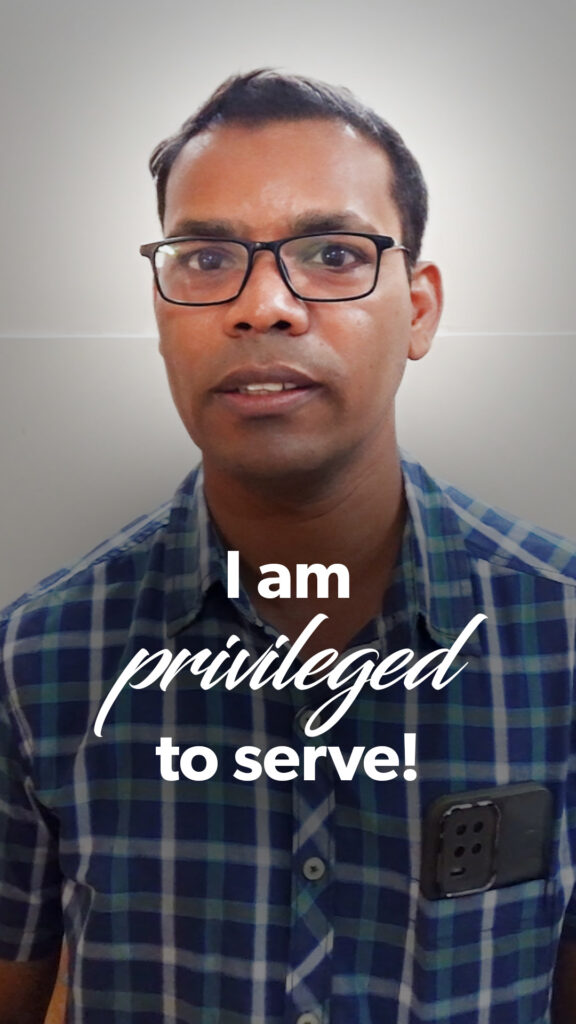 Privileged to Serve: Binod Kumar