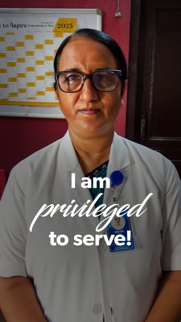 Privileged to Serve: Rekha John