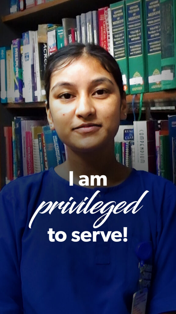 Privileged to Serve: Sushti Chandra